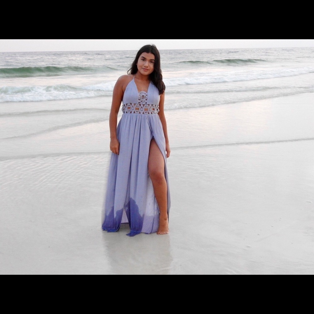 Lavender formal dress
